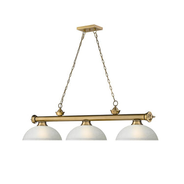 Z-Lite Cordon Three Light Billiard - 2306-3-BILL-DSHADE 77