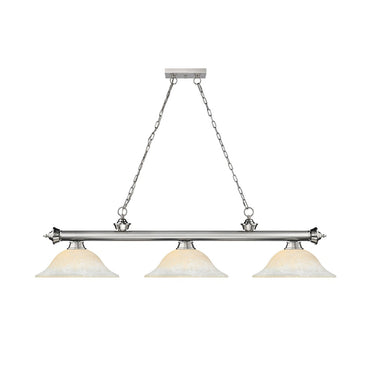 Z-Lite Cordon Three Light Billiard - 2306-3-BILL-GL16SHADE 1