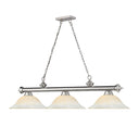 Z-Lite Cordon Three Light Billiard - 2306-3-BILL-GL16SHADE 2
