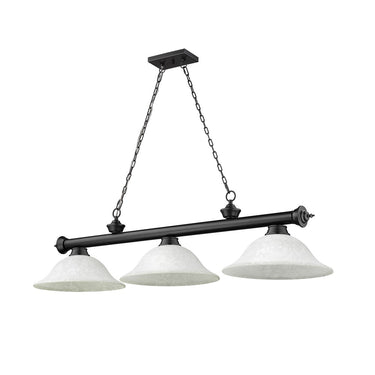 Z-Lite Cordon Three Light Billiard - 2306-3-BILL-GL16SHADE 32