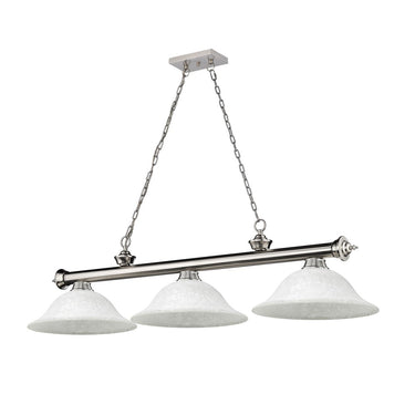 Z-Lite Cordon Three Light Billiard - 2306-3-BILL-GL16SHADE 4