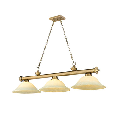 Z-Lite Cordon Three Light Billiard - 2306-3-BILL-GL16SHADE 35