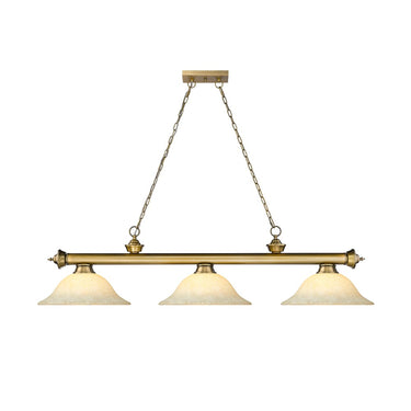 Z-Lite Cordon Three Light Billiard - 2306-3-BILL-GL16SHADE 36