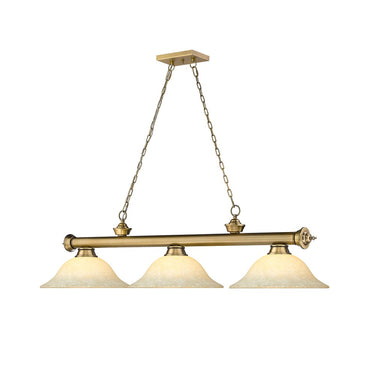 Z-Lite Cordon Three Light Billiard - 2306-3-BILL-GL16SHADE 37