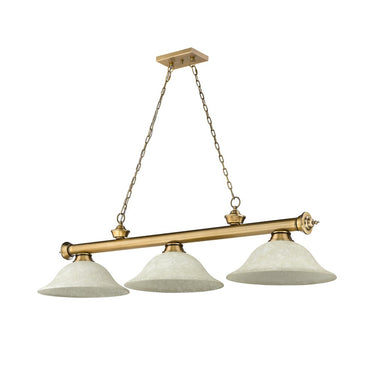 Z-Lite Cordon Three Light Billiard - 2306-3-BILL-GL16SHADE 39