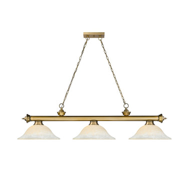 Z-Lite Cordon Three Light Billiard - 2306-3-BILL-GL16SHADE 43