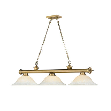 Z-Lite Cordon Three Light Billiard - 2306-3-BILL-GL16SHADE 44