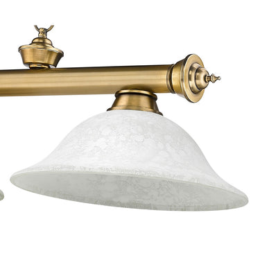 Z-Lite Cordon Three Light Billiard - 2306-3-BILL-GL16SHADE 45