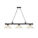 Z-Lite Cordon Three Light Billiard - 2306-3-BILL-GL16SHADE 9
