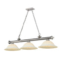 Z-Lite Cordon Three Light Billiard - 2306-3-BILL-GL16SHADE 