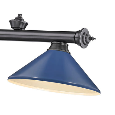 Z-Lite Cordon Three Light Billiard - 2306-3-BILL-MSHADE 11