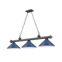 Z-Lite Cordon Three Light Billiard - 2306-3-BILL-MSHADE 12