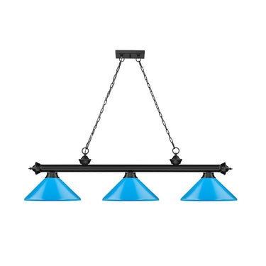 Z-Lite Cordon Three Light Billiard - 2306-3-BILL-MSHADE 16