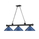 Z-Lite Cordon Three Light Billiard - 2306-3-BILL-MSHADE 24