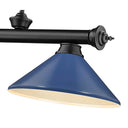 Z-Lite Cordon Three Light Billiard - 2306-3-BILL-MSHADE 25