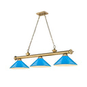 Z-Lite Cordon Three Light Billiard - 2306-3-BILL-MSHADE 28