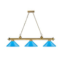 Z-Lite Cordon Three Light Billiard - 2306-3-BILL-MSHADE 29