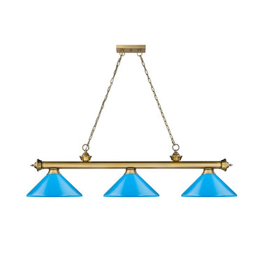 Z-Lite Cordon Three Light Billiard - 2306-3-BILL-MSHADE 29