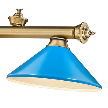 Z-Lite Cordon Three Light Billiard - 2306-3-BILL-MSHADE 31