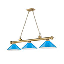Z-Lite Cordon Three Light Billiard - 2306-3-BILL-MSHADE 32