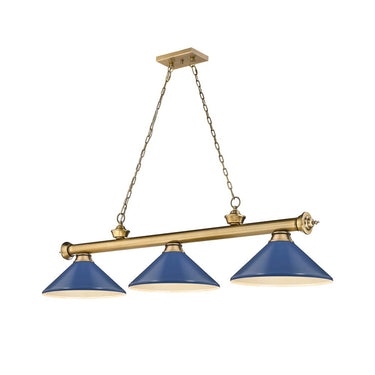 Z-Lite Cordon Three Light Billiard - 2306-3-BILL-MSHADE 35