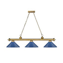 Z-Lite Cordon Three Light Billiard - 2306-3-BILL-MSHADE 36