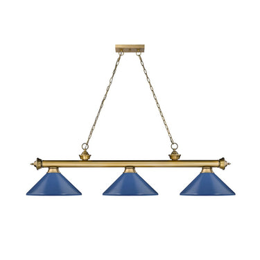 Z-Lite Cordon Three Light Billiard - 2306-3-BILL-MSHADE 36