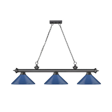 Z-Lite Cordon Three Light Billiard - 2306-3-BILL-MSHADE 9