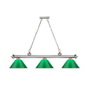Z-Lite Cordon Three Light Billiard - 2306-3-BILL-PSHADE 12