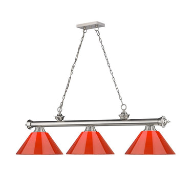 Z-Lite Cordon Three Light Billiard - 2306-3-BILL-PSHADE 20