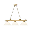 Z-Lite Cordon Three Light Billiard - 2306-3-BILL-PSHADE 7