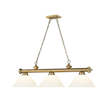Z-Lite Cordon Three Light Billiard - 2306-3-BILL-PSHADE 7