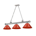 Z-Lite Cordon Three Light Billiard - 2306-3-BILL-PSHADE 22
