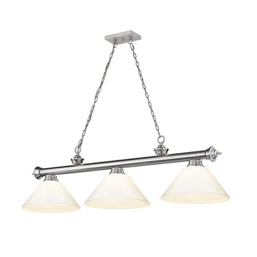 Z-Lite Cordon Three Light Billiard - 2306-3-BILL-PSHADE 24