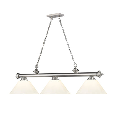 Z-Lite Cordon Three Light Billiard - 2306-3-BILL-PSHADE 26