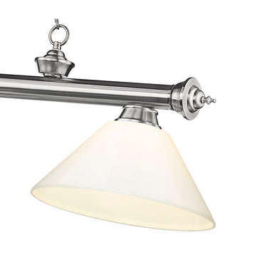Z-Lite Cordon Three Light Billiard - 2306-3-BILL-PSHADE 27
