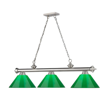 Z-Lite Cordon Three Light Billiard - 2306-3-BILL-PSHADE 13