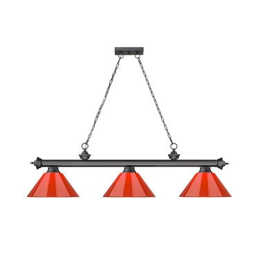 Z-Lite Cordon Three Light Billiard - 2306-3-BILL-PSHADE 31