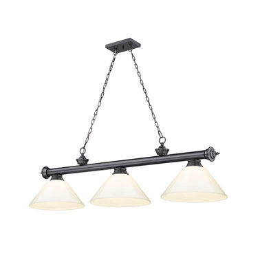 Z-Lite Cordon Three Light Billiard - 2306-3-BILL-PSHADE 37