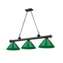 Z-Lite Cordon Three Light Billiard - 2306-3-BILL-PSHADE 68