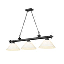 Z-Lite Cordon Three Light Billiard - 2306-3-BILL-PSHADE 73