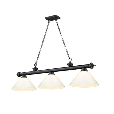Z-Lite Cordon Three Light Billiard - 2306-3-BILL-PSHADE 73