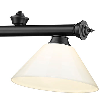 Z-Lite Cordon Three Light Billiard - 2306-3-BILL-PSHADE 76