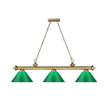Z-Lite Cordon Three Light Billiard - 2306-3-BILL-PSHADE 81