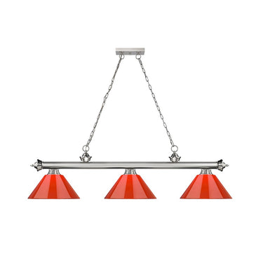 Z-Lite Cordon Three Light Billiard - 2306-3-BILL-PSHADE 19