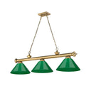 Z-Lite Cordon Three Light Billiard - 2306-3-BILL-PSHADE 84