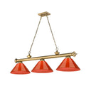 Z-Lite Cordon Three Light Billiard - 2306-3-BILL-PSHADE 86