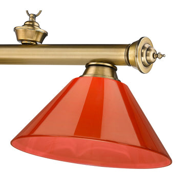 Z-Lite Cordon Three Light Billiard - 2306-3-BILL-PSHADE 89