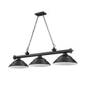 Z-Lite Cordon Three Light Billiard - 2306-3-BILL-STSHADE 1