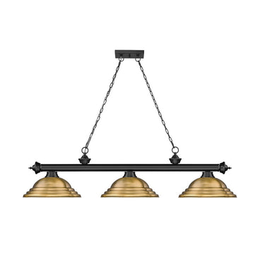 Z-Lite Cordon Three Light Billiard - 2306-3-BILL-STSHADE 6